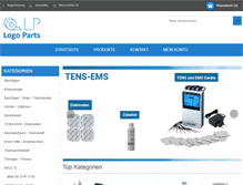 Tablet Screenshot of logoparts.ch